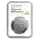 2011 Rwanda 1 oz Silver African Zebra PF-69 NGC 2011 Rwanda 1 oz Silver African Zebra PF-69 NGC